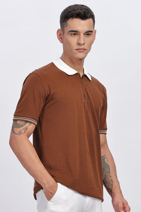 Adro Polo T Shirt for Men | Plain Polo T-shirt | 100% Cotton Polo Tshirt | Regular Fit Polo| Available in Plus Size Polo