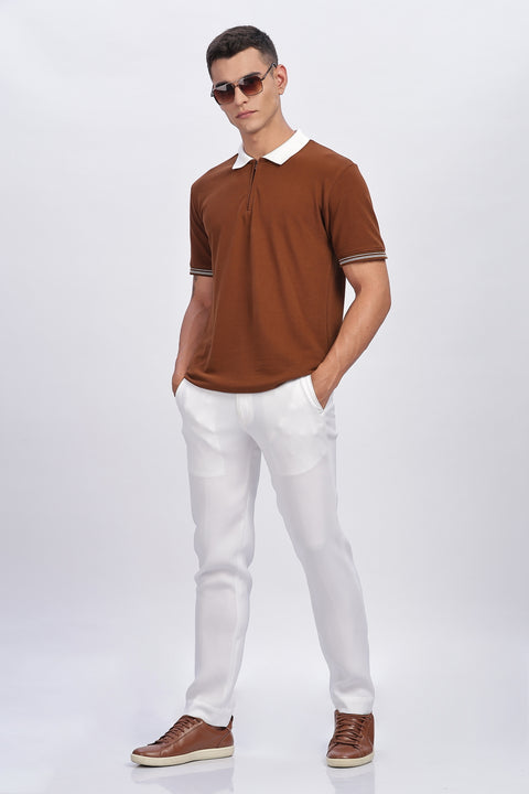 Adro Polo T Shirt for Men | Plain Polo T-shirt | 100% Cotton Polo Tshirt | Regular Fit Polo| Available in Plus Size Polo