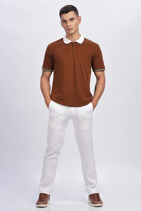 Adro Polo T Shirt for Men | Plain Polo T-shirt | 100% Cotton Polo Tshirt | Regular Fit Polo| Available in Plus Size Polo