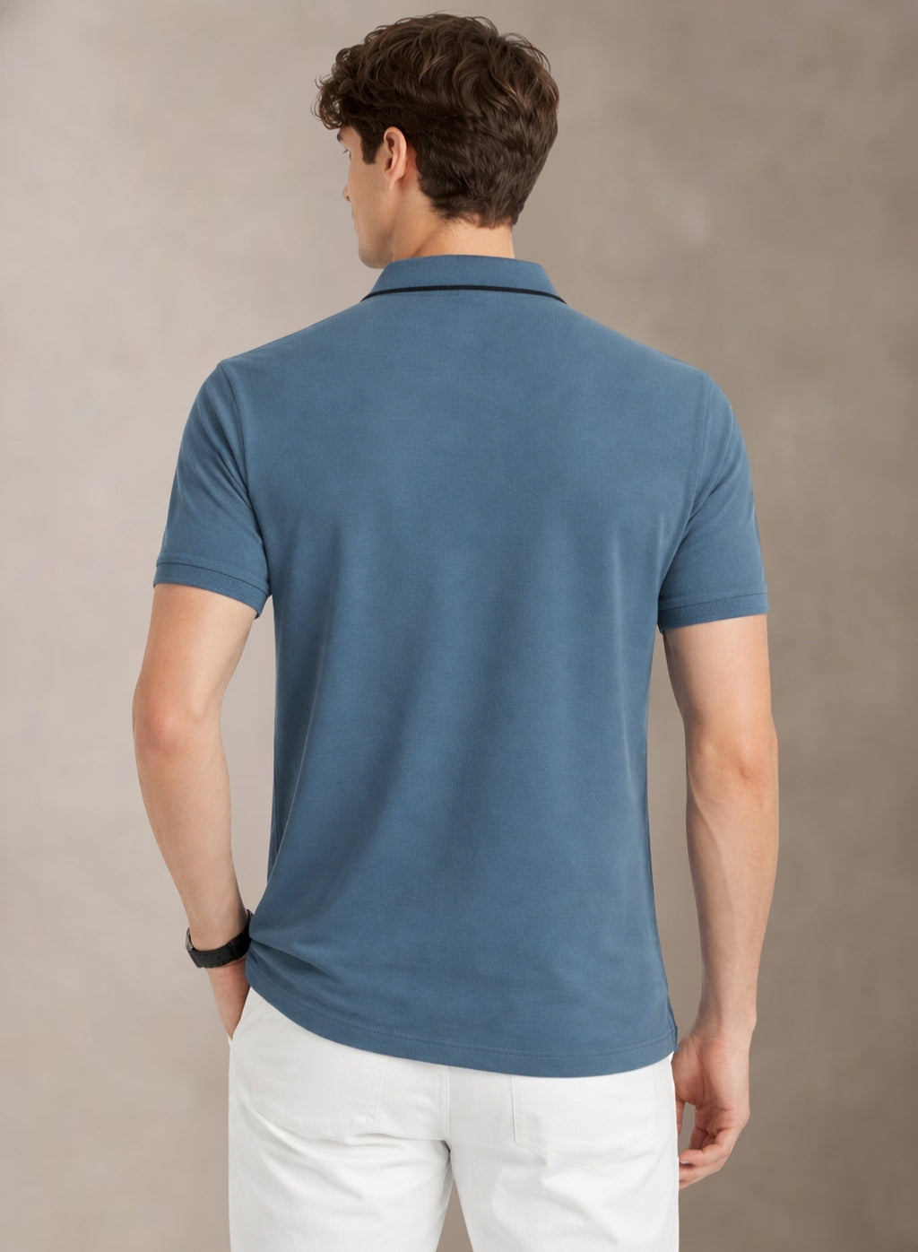 ADRO Mens Polo TShirt | Airtex Cotton Matty Fabric | Regular Fit | Breathable, Durable & Premium Casual Solid Polo T-Shirt for Men