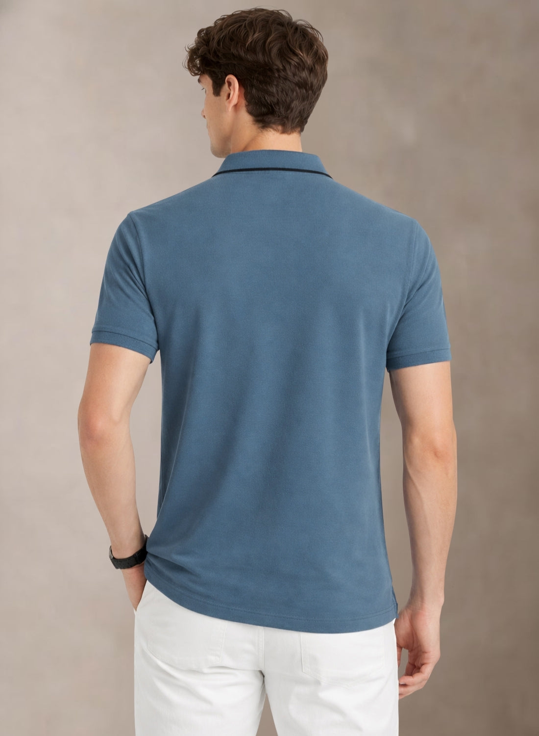 ADRO Mens Polo TShirt | Airtex Cotton Matty Fabric | Regular Fit | Breathable, Durable & Premium Casual Solid Polo T-Shirt for Men