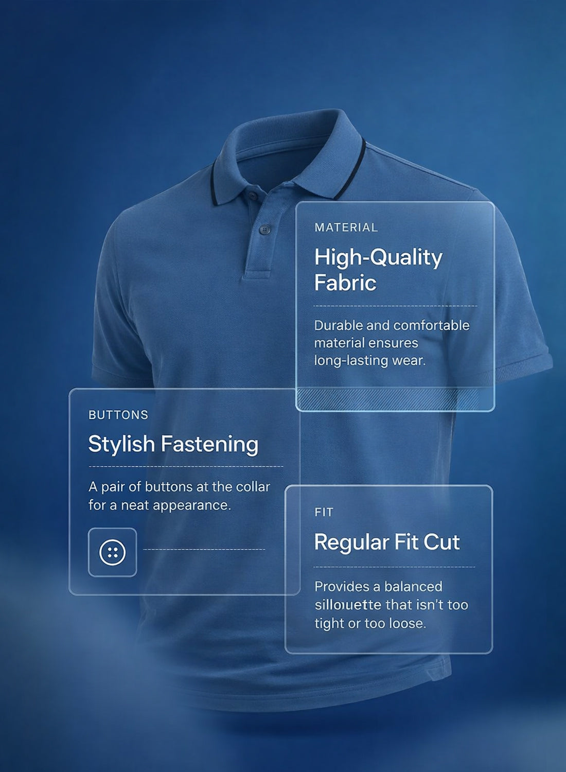 ADRO Mens Polo TShirt | Airtex Cotton Matty Fabric | Regular Fit | Breathable, Durable & Premium Casual Solid Polo T-Shirt for Men