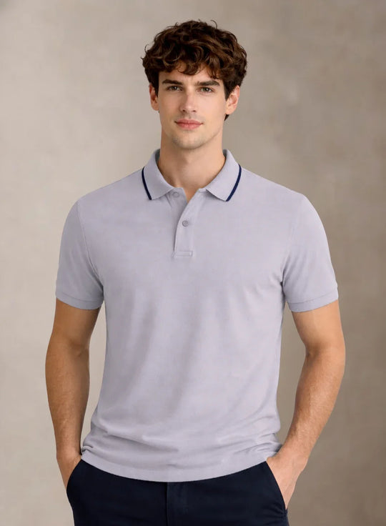 ADRO Mens Polo TShirt | Airtex Cotton Matty Fabric | Regular Fit | Breathable, Durable & Premium Casual Solid Polo T-Shirt for Men