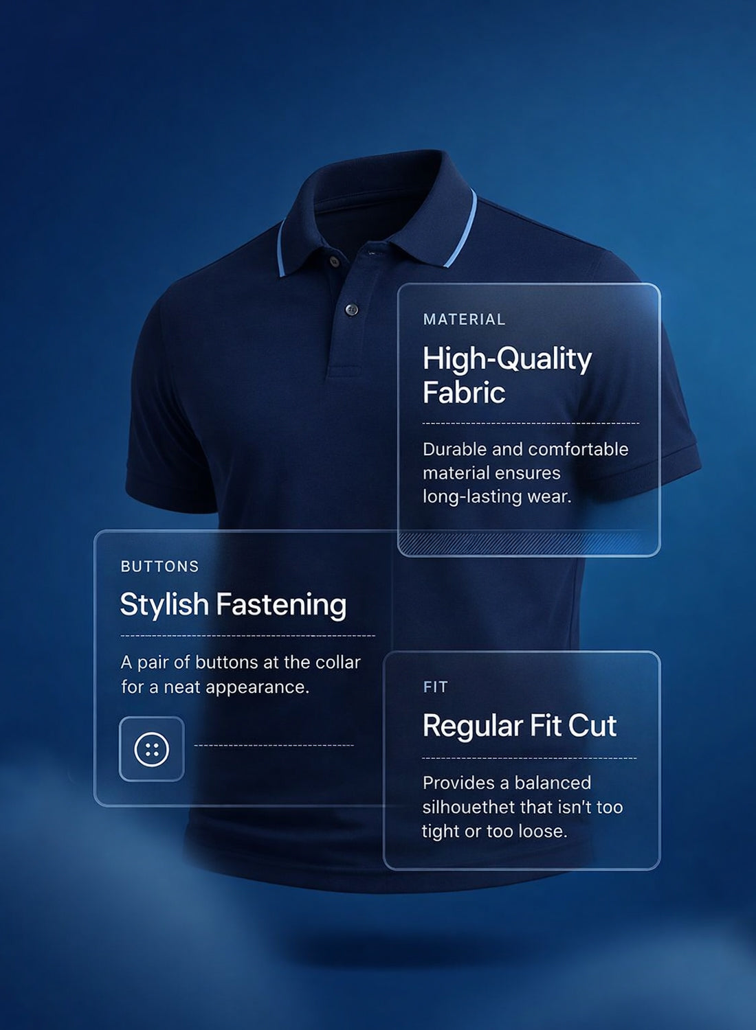 ADRO Mens Polo TShirt | Airtex Cotton Matty Fabric | Regular Fit | Breathable, Durable & Premium Casual Solid Polo T-Shirt for Men