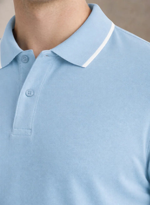ADRO Mens Polo TShirt | Airtex Cotton Matty Fabric | Regular Fit | Breathable, Durable & Premium Casual Solid Polo T-Shirt for Men