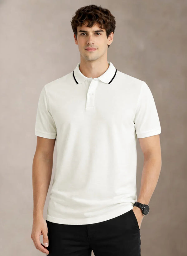 ADRO Mens Polo TShirt | Airtex Cotton Matty Fabric | Regular Fit | Breathable, Durable & Premium Casual Solid Polo T-Shirt for Men