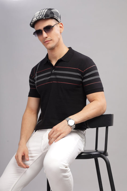 Adro Men’s Cotton Polo T-Shirt | Soft Feel | Casual Streetwear