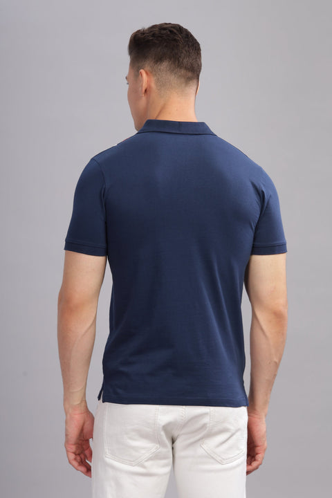 Adro Polo T-shirt for Men| Printed Polo T-Shirt | Cotton Polo T shirt Also in Plus Size