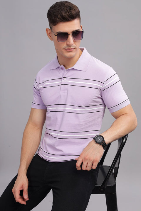 Adro Polo T-shirt for Men| Printed Polo T-Shirt | Cotton Polo T shirt Also in Plus Size