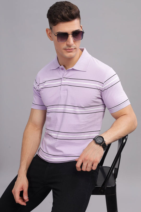 Adro Men’s Cotton Polo T-Shirt | Soft Feel | Casual Streetwear