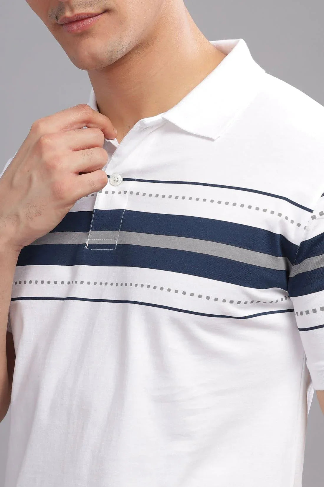 Adro Men’s Cotton Polo T-Shirt | Soft Feel | Casual Streetwear