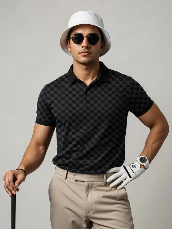 Adro Men’s Cotton Polo T-Shirt | Soft Feel | Casual Streetwear