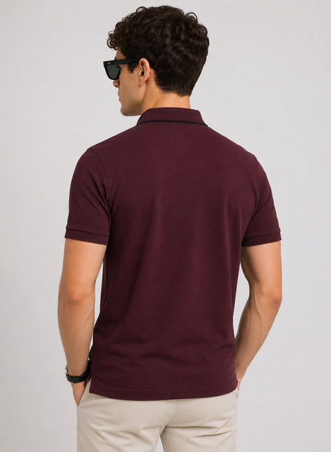 ADRO Mens Polo TShirt | Airtex Cotton Matty Fabric | Regular Fit | Breathable, Durable & Premium Casual Polo T-Shirt for Men | Port Royale