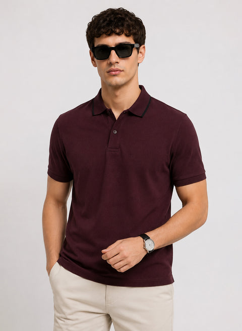ADRO Mens Polo TShirt | Airtex Cotton Matty Fabric | Regular Fit | Breathable, Durable & Premium Casual Polo T-Shirt for Men | Port Royale