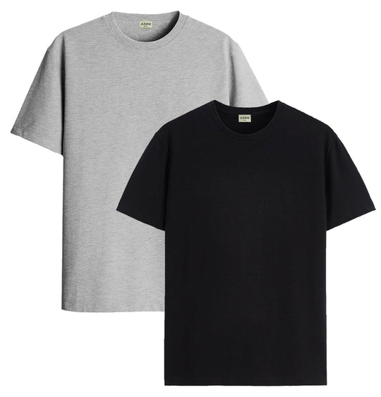 Adro Men’s T-Shirt Combo Pack | Soft Cotton | Everyday Casual
