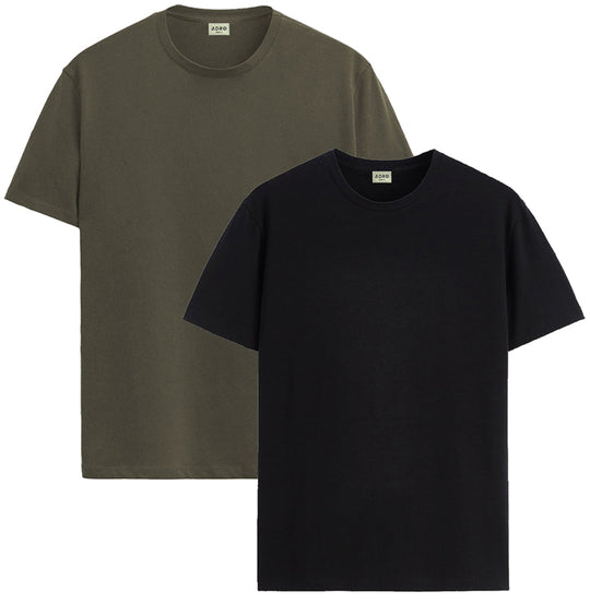 Adro Men’s T-Shirt Combo Pack | Soft Cotton | Everyday Casual