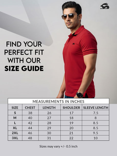 Adro Premium Cotton Polo for Men