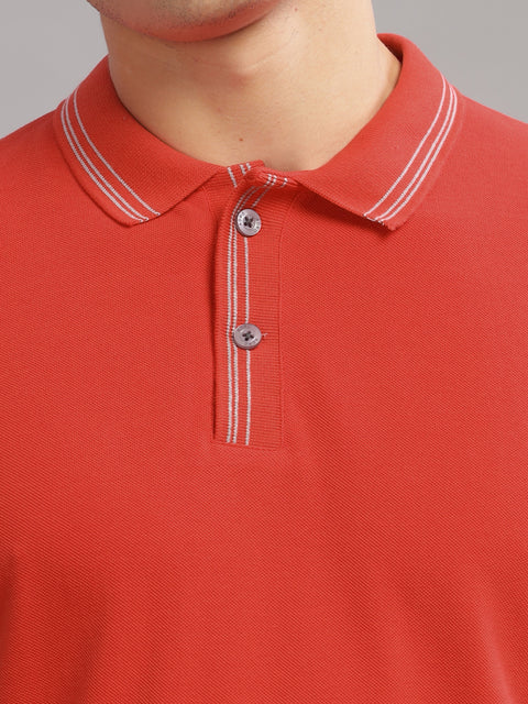Adro Polo T Shirt for Men | Black Polo T-shirt | 100% Cotton Polo Tshirt | Regular Fit Polo| Available in Plus Size Polo