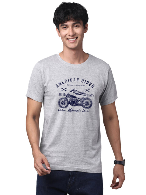 Adro Men’s Cotton Graphic T-Shirt | Soft Feel 180 GSM Casual Wear