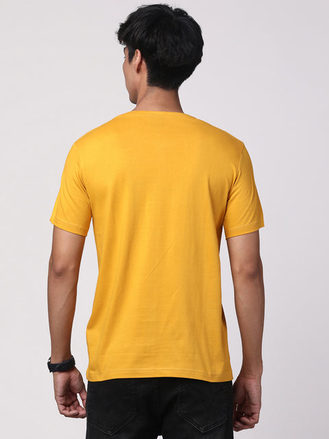 Adro Men’s Cotton Graphic T-Shirt | Soft Feel 180 GSM Casual Wear