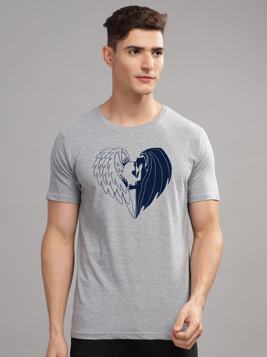 Adro Men’s Cotton Graphic T-Shirt | Soft Feel 180 GSM Casual Wear