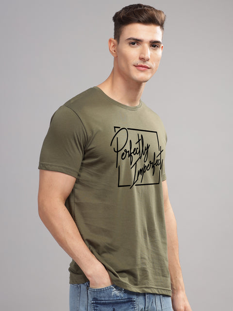 Adro Mens Printed T Shirt - Premium Cotton Graphic Printed Tshirt