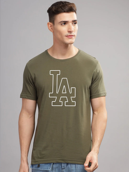 Adro Men’s Cotton Graphic T-Shirt | Soft Feel 180 GSM Casual Wear