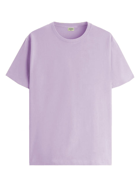 ADRO Mens T Shirts | Solid Tshirts for Men | Pure Cotton Lycra Fabric | 4 Way Stretch Smart tech Tshirt | Round Neck T-Shirt for Summer