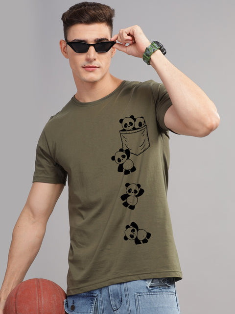 ADRO Men's Graphic Printed T-Shirt