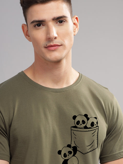 ADRO Men's Graphic Printed T-Shirt