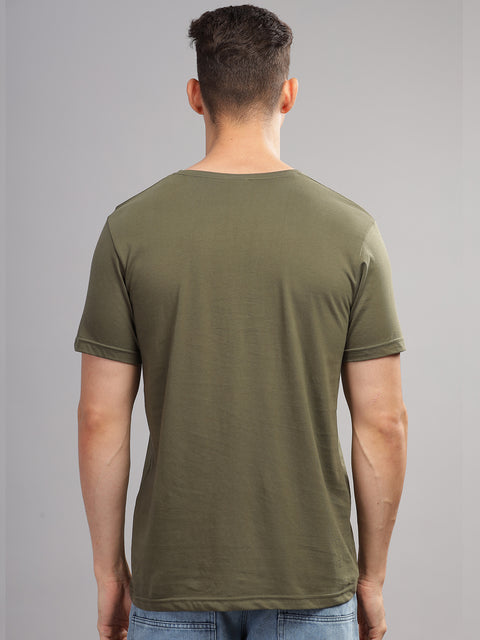 ADRO Men's Graphic Printed T-Shirt