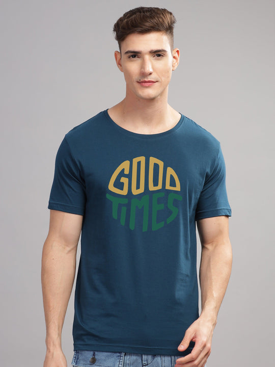 Adro Men’s Cotton Graphic T-Shirt | Soft Feel 180 GSM Casual Wear