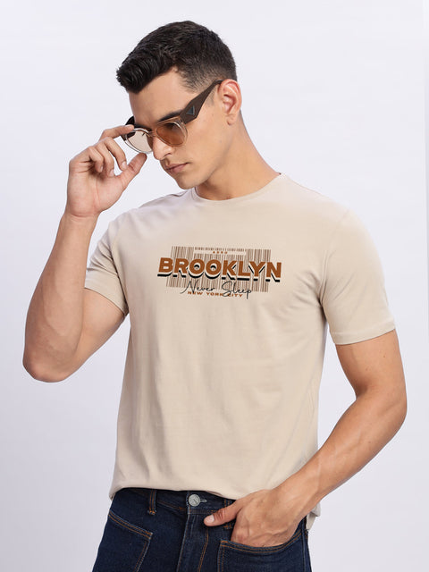 ADRO Tshirt for Men | Printed T Shirt for Men | Premium Lycra Cotton Regular Fit T-Shirt |Printed T Shirt