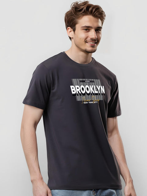 ADRO Tshirt for Men | Printed T Shirt for Men | Premium Lycra Cotton Regular Fit T-Shirt |Printed T Shirt