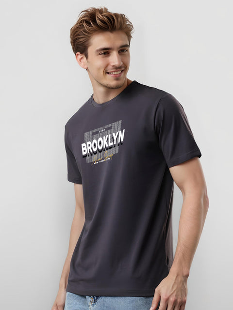 ADRO Tshirt for Men | Printed T Shirt for Men | Premium Lycra Cotton Regular Fit T-Shirt |Printed T Shirt