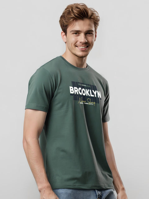 ADRO Tshirt for Men | Printed T Shirt for Men | Premium Lycra Cotton Regular Fit T-Shirt |Printed T Shirt