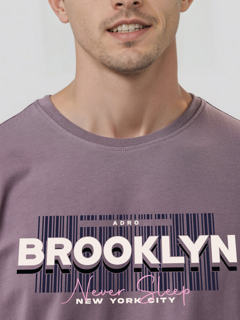 ADRO Tshirt for Men | Printed T Shirt for Men | Premium Lycra Cotton Regular Fit T-Shirt |Printed T Shirt