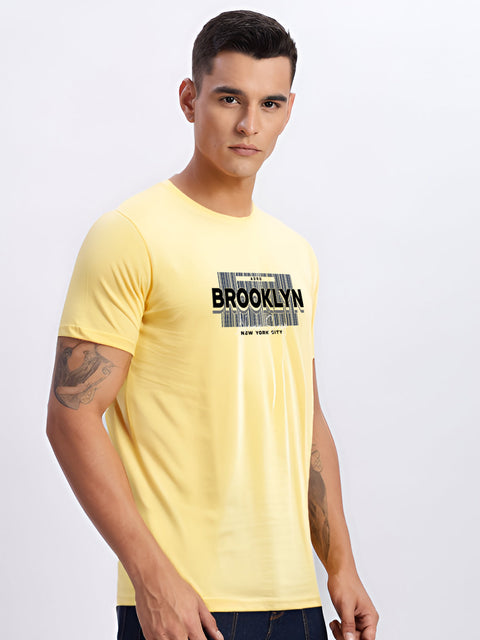 ADRO Tshirt for Men | Printed T Shirt for Men | Premium Lycra Cotton Regular Fit T-Shirt |Printed T Shirt