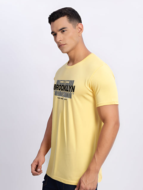 ADRO Tshirt for Men | Printed T Shirt for Men | Premium Lycra Cotton Regular Fit T-Shirt |Printed T Shirt