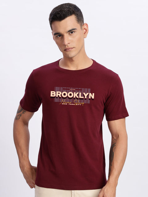 ADRO Tshirt for Men | Printed T Shirt for Men | Premium Lycra Cotton Regular Fit T-Shirt |Printed T Shirt