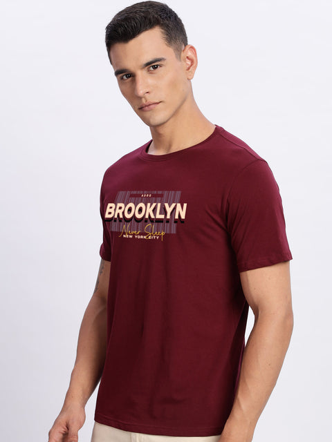 ADRO Tshirt for Men | Printed T Shirt for Men | Premium Lycra Cotton Regular Fit T-Shirt |Printed T Shirt