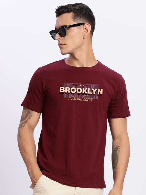 ADRO Tshirt for Men | Printed T Shirt for Men | Premium Lycra Cotton Regular Fit T-Shirt |Printed T Shirt