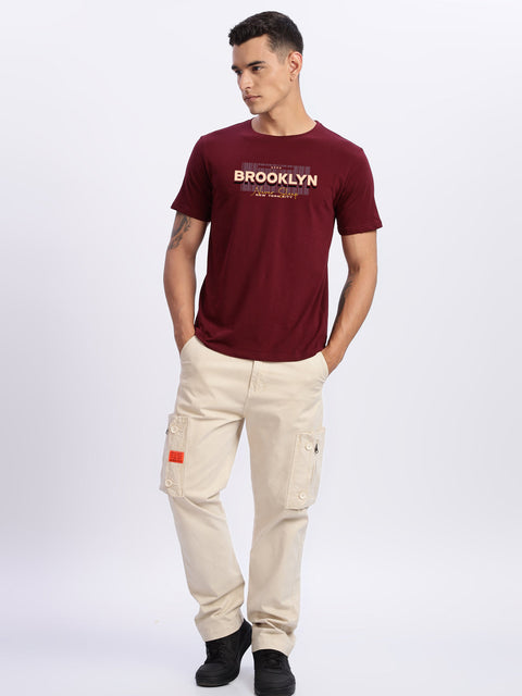 ADRO Tshirt for Men | Printed T Shirt for Men | Premium Lycra Cotton Regular Fit T-Shirt |Printed T Shirt