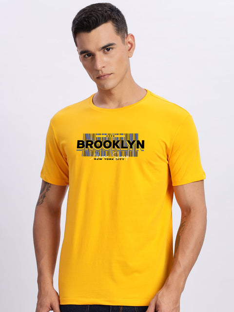 ADRO Tshirt for Men | Printed T Shirt for Men | Premium Lycra Cotton Regular Fit T-Shirt |Printed T Shirt