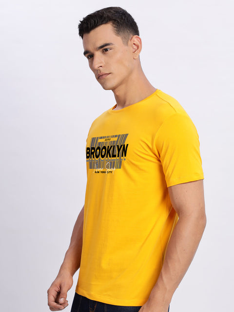 ADRO Tshirt for Men | Printed T Shirt for Men | Premium Lycra Cotton Regular Fit T-Shirt |Printed T Shirt