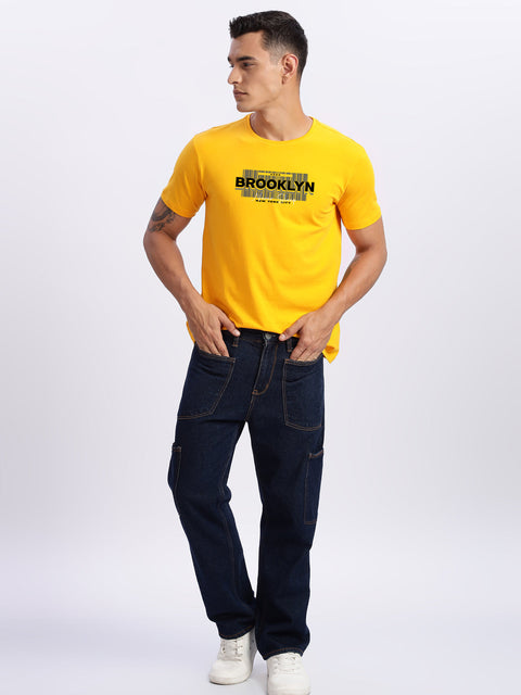 ADRO Tshirt for Men | Printed T Shirt for Men | Premium Lycra Cotton Regular Fit T-Shirt |Printed T Shirt