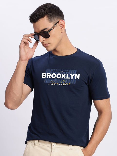 ADRO Tshirt for Men | Printed T Shirt for Men | Premium Lycra Cotton Regular Fit T-Shirt |Printed T Shirt