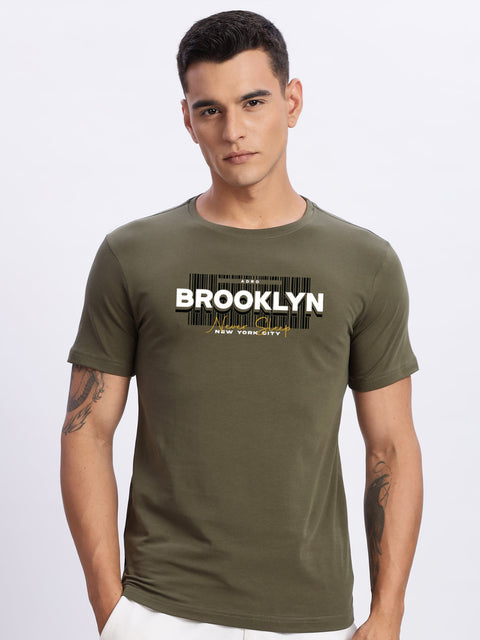 ADRO Tshirt for Men | Printed T Shirt for Men | Premium Lycra Cotton Regular Fit T-Shirt |Printed T Shirt
