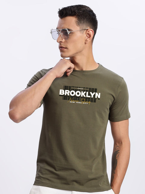 ADRO Tshirt for Men | Printed T Shirt for Men | Premium Lycra Cotton Regular Fit T-Shirt |Printed T Shirt