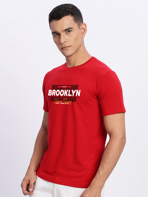 ADRO Tshirt for Men | Printed T Shirt for Men | Premium Lycra Cotton Regular Fit T-Shirt |Printed T Shirt